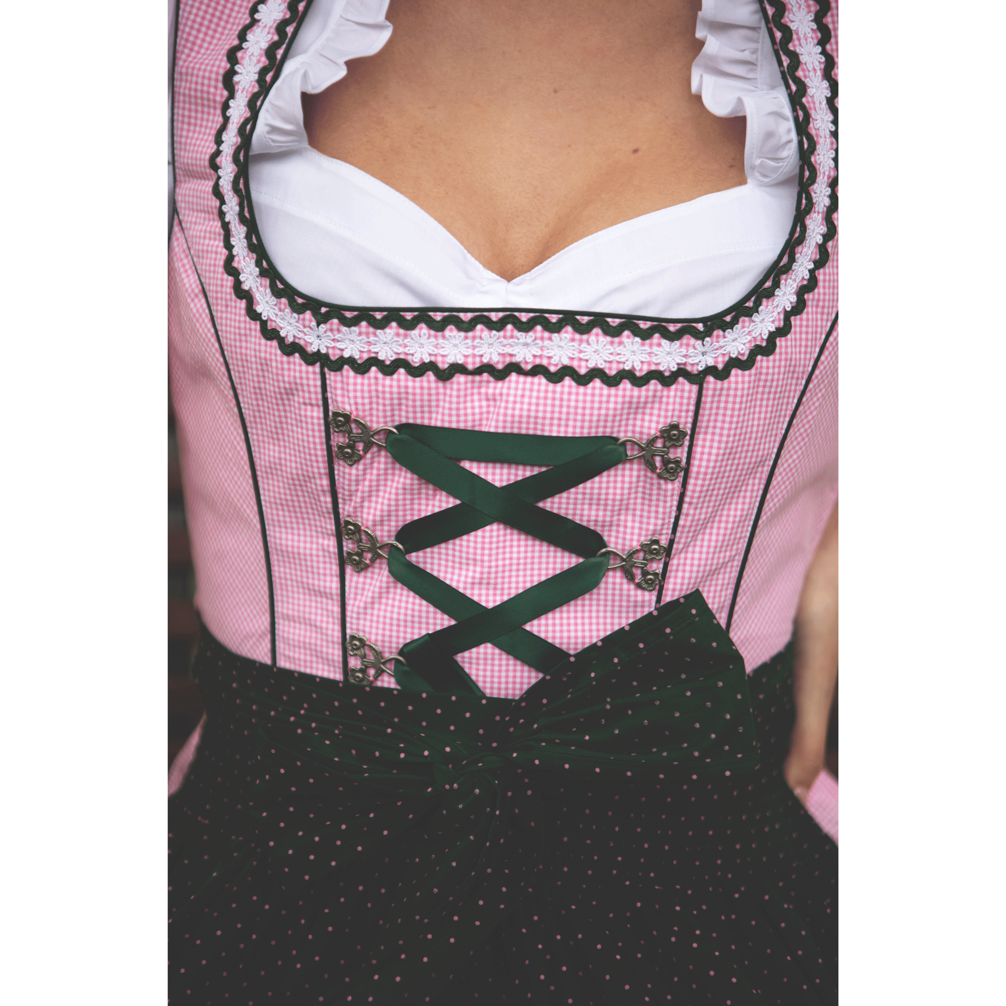 Dirndl Charlotte (60 cm) inkl. Bluse & Schürze - Eysler