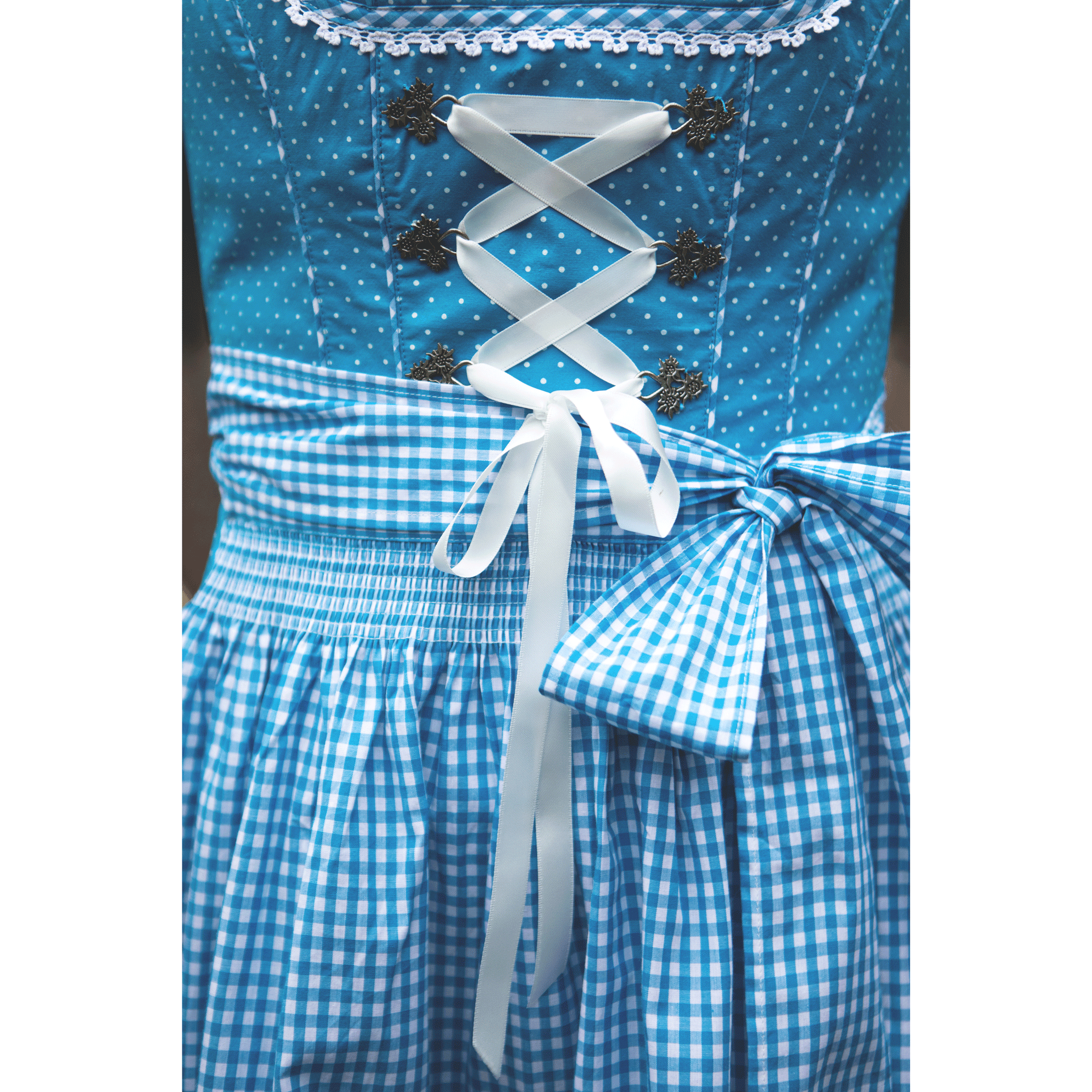 Dirndl Elli (60 cm) inkl. Bluse & Schürze - Eysler