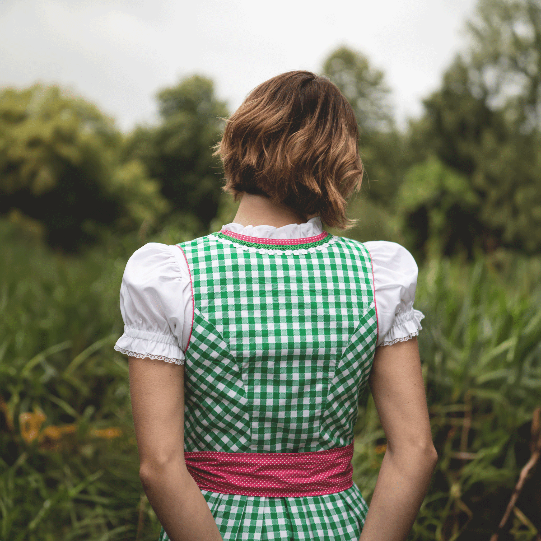 Dirndl Frieda (60 cm) inkl. Bluse & Schürze - Eysler