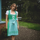 Dirndl Ivy (55 cm) inkl. Bluse & Schürze - Eysler