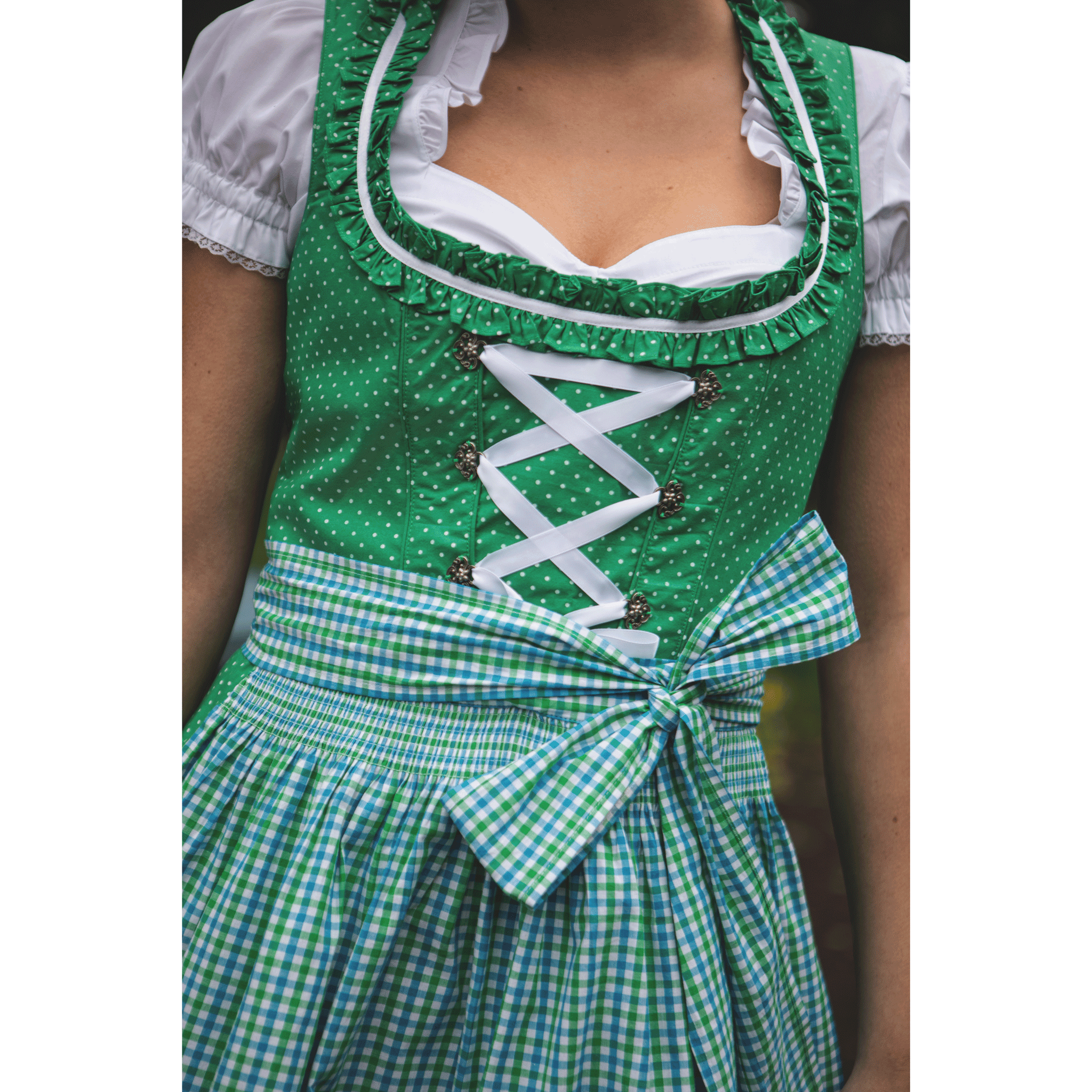 Dirndl Ivy (55 cm) inkl. Bluse & Schürze - Eysler