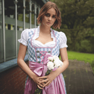 Dirndl Marie (55 cm) inkl. Bluse & Schürze - Eysler