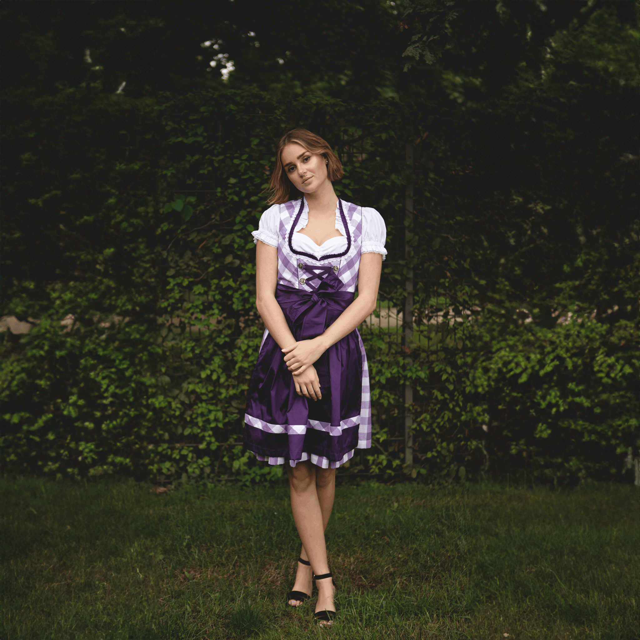 Dirndl Mia (55 cm) inkl. Bluse & Schürze - Eysler