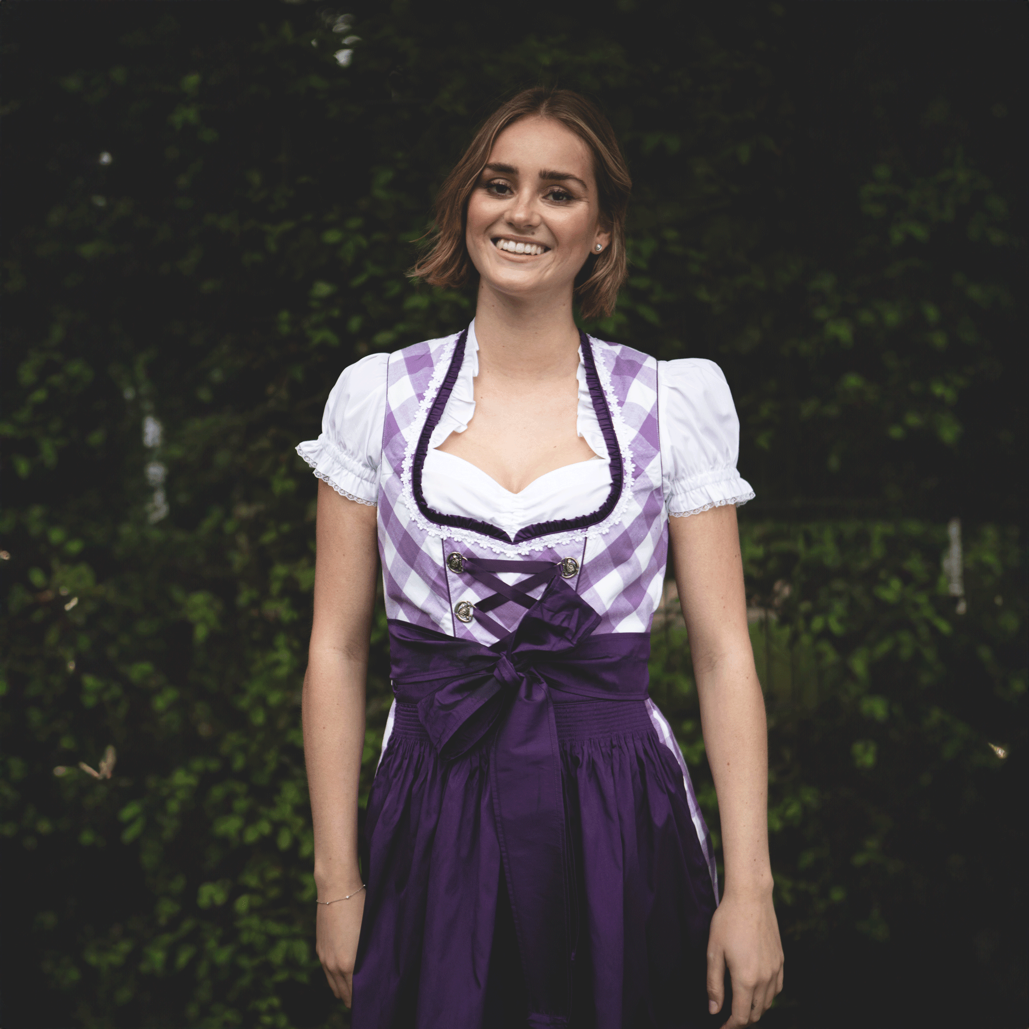 Dirndl Mia (55 cm) inkl. Bluse & Schürze - Eysler