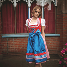 Dirndl Sara (60 cm) inkl. Bluse & Schürze - Eysler